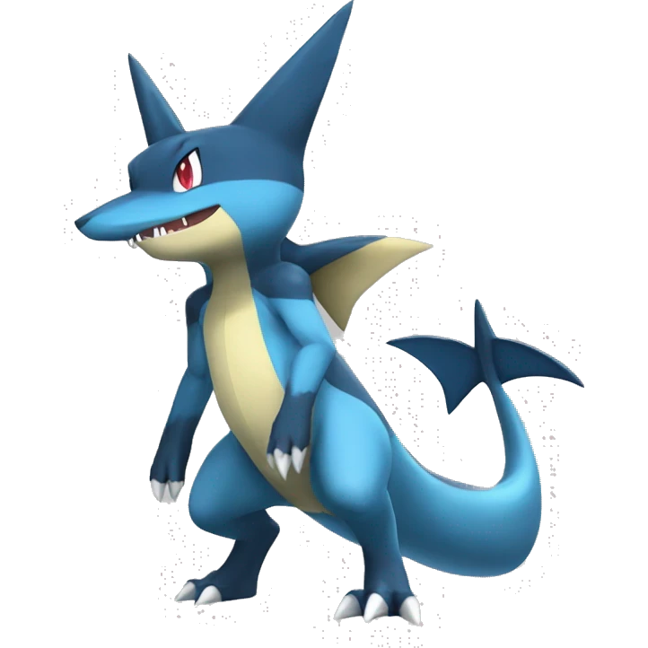 Sharpedo-Gabite-Lucario-Salamence full body emoji