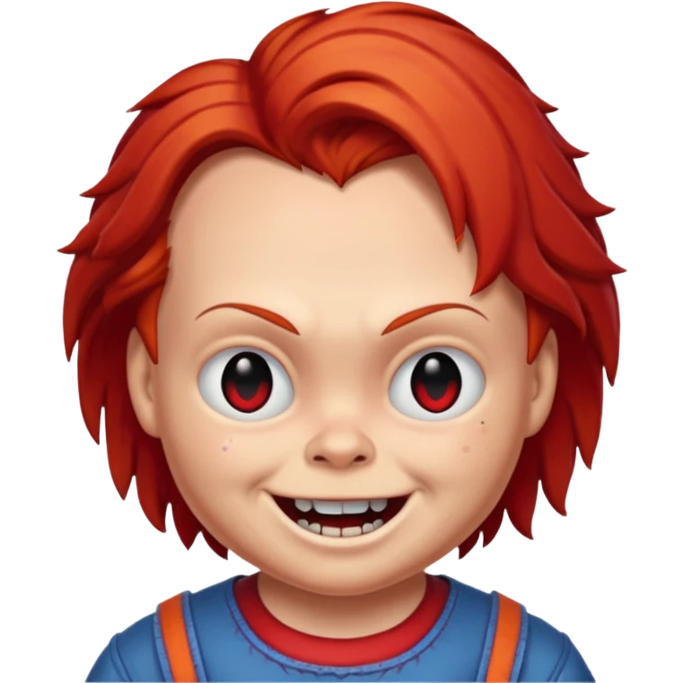 Un emojin de chuky emoji