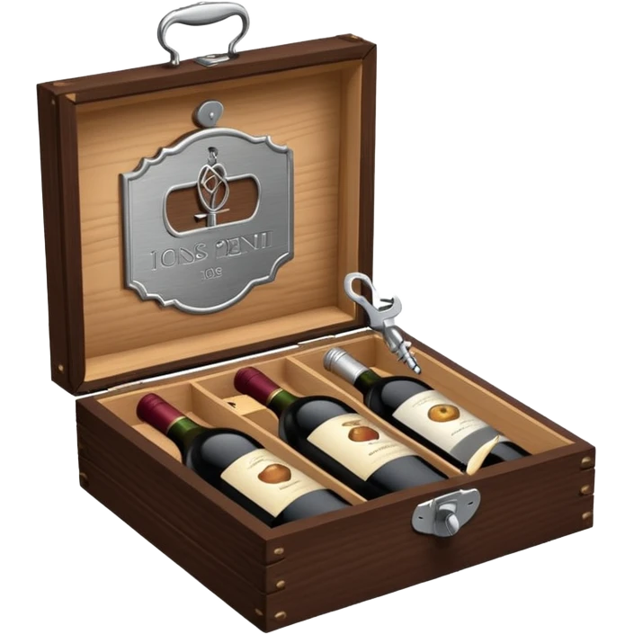 wine box with a corkscrew emoji