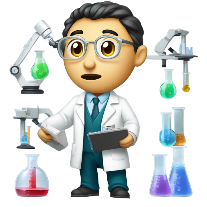 Chinese scientist emoji