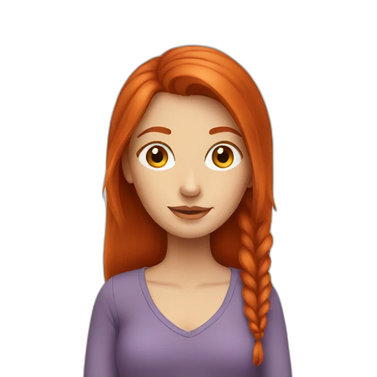 redhead-girl emoji
