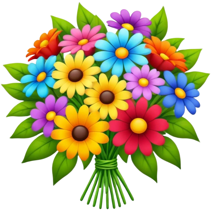 A bouquet of flowers emoji