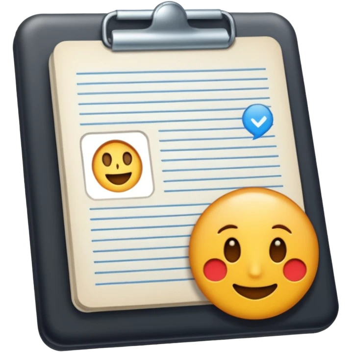 written guide emoji