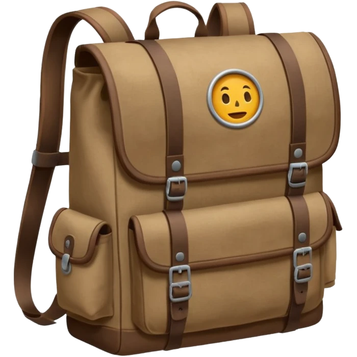 trekking bag emoji