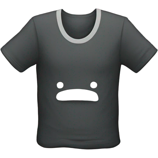 T-shirt with design  emoji