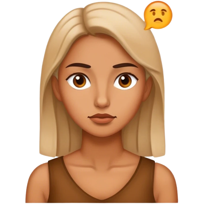 woman thinking emoji