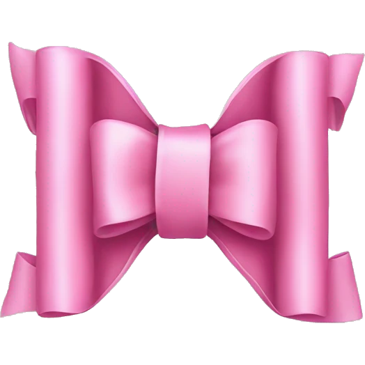 The letter n with a bow  emoji