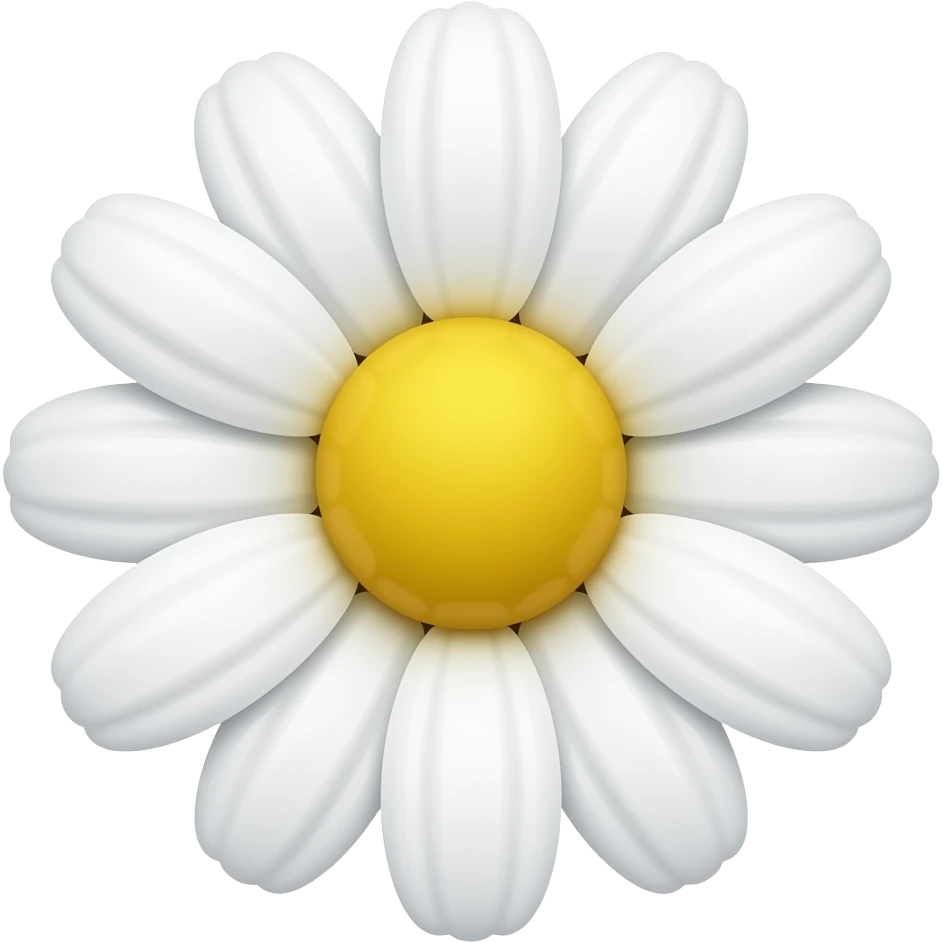 margarita flor simple emoji