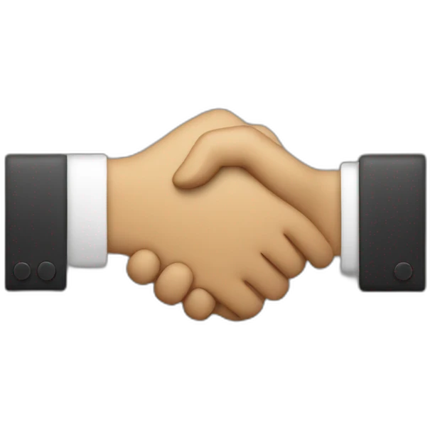 Handshake emoji
