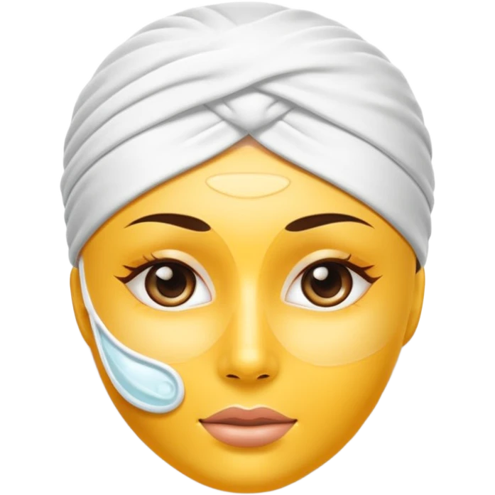 Spa mask emoji