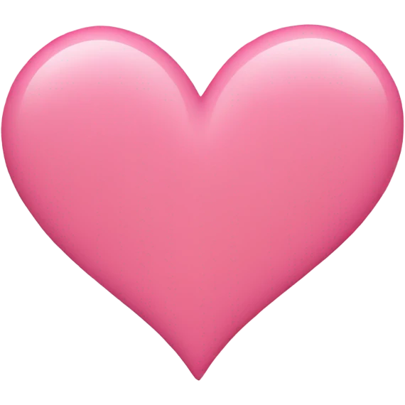 Pink heart emoji