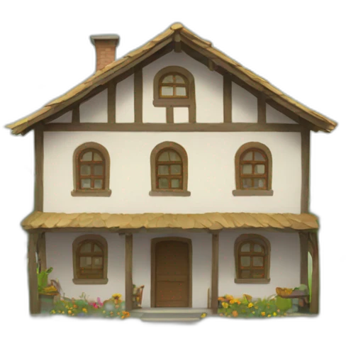 village house emoji