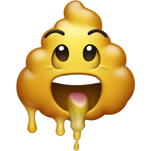Happy vomit honey emoji