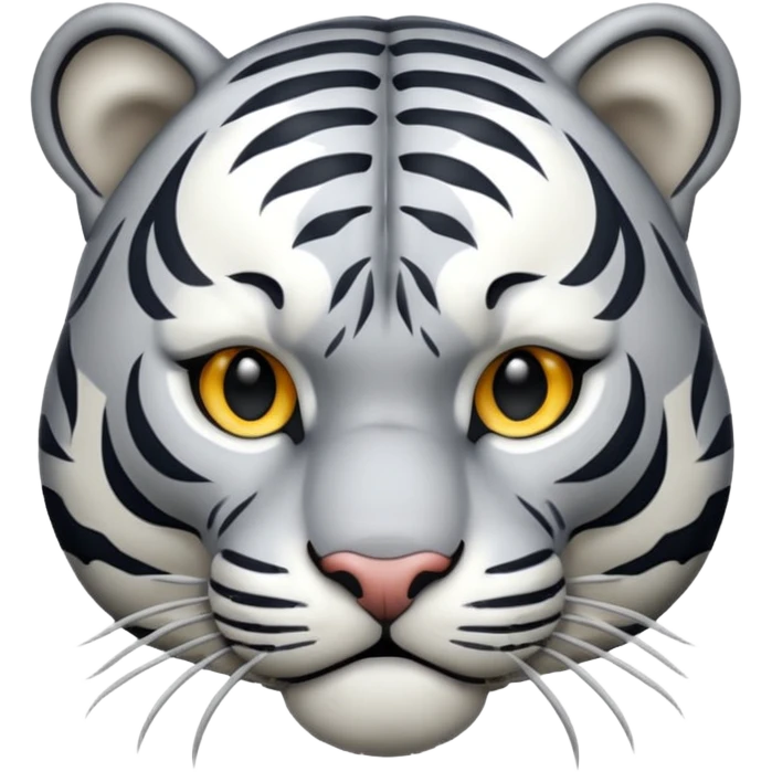 Tigre gris  emoji