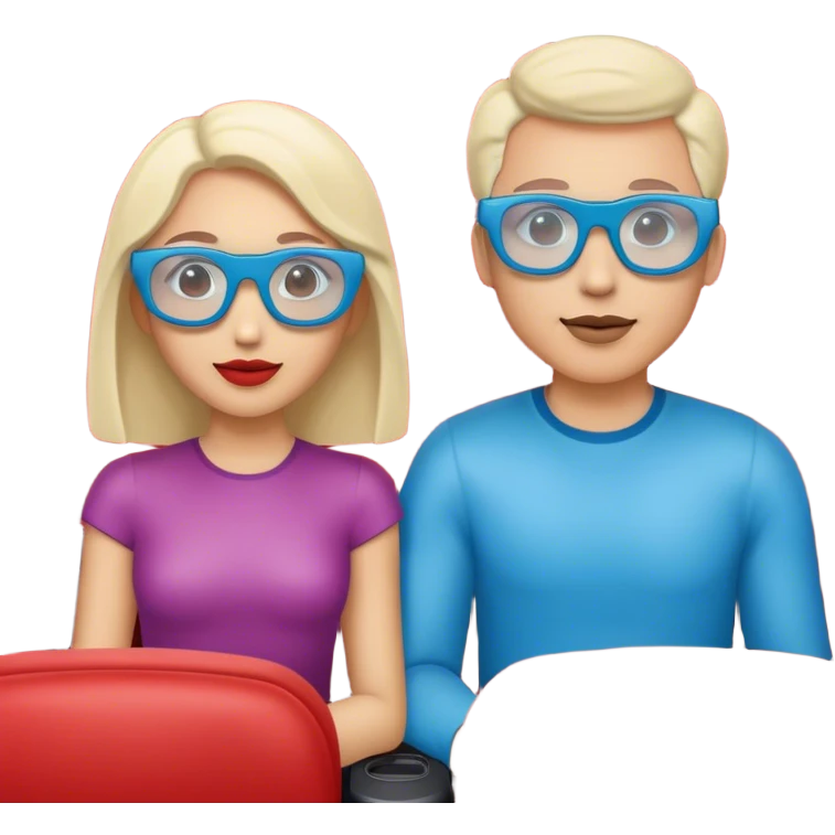 Two person cinema  emoji