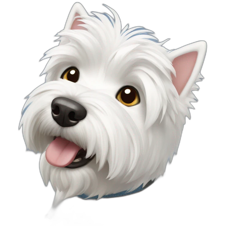westie dog emoji