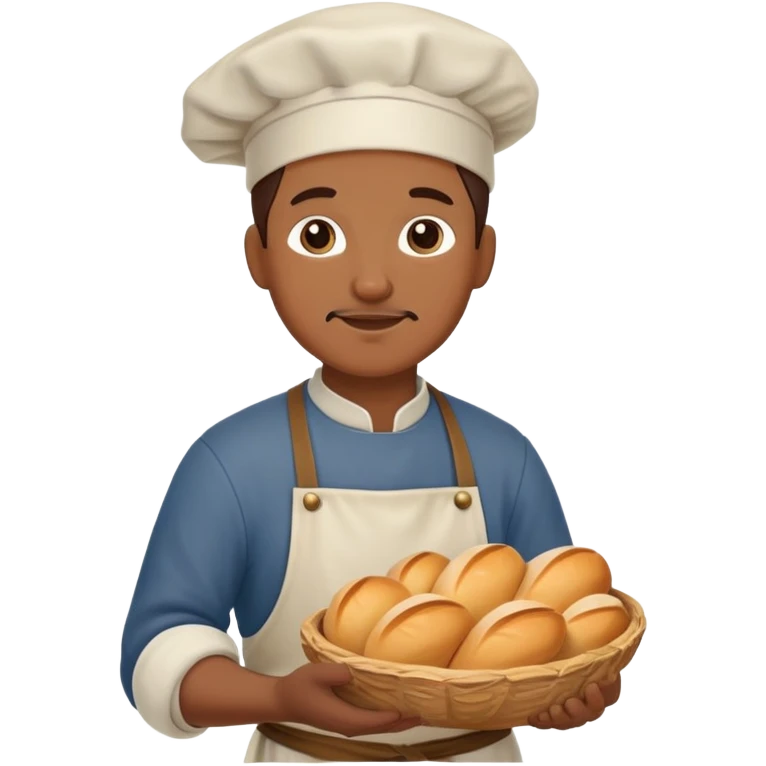 A medieval baker emoji