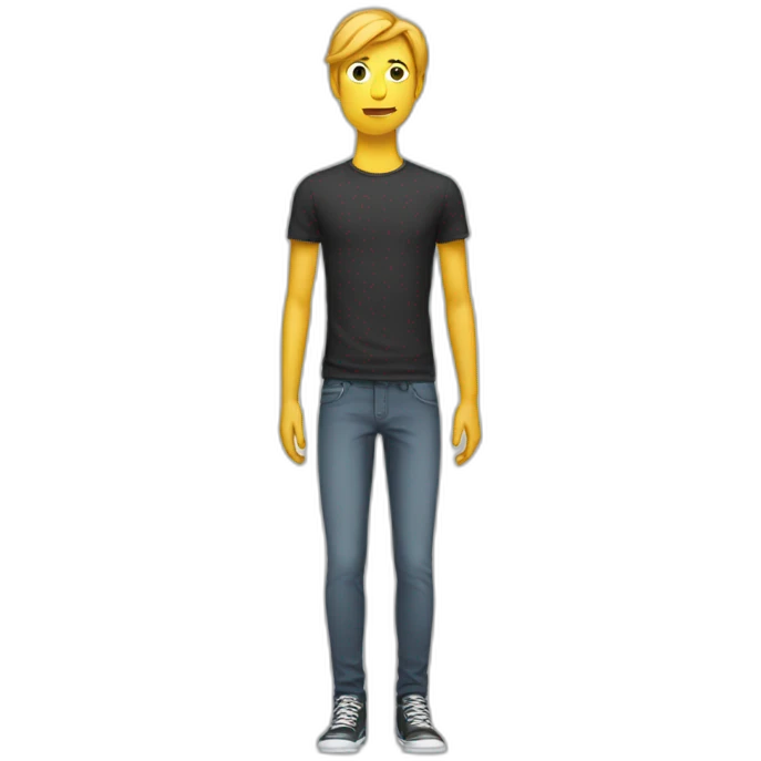 Skinny emoji
