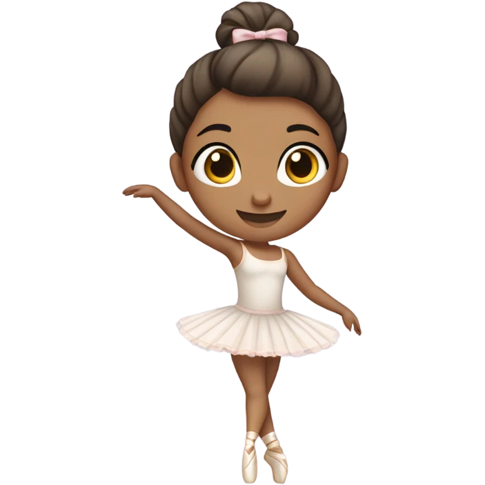 girl doing ballet emoji