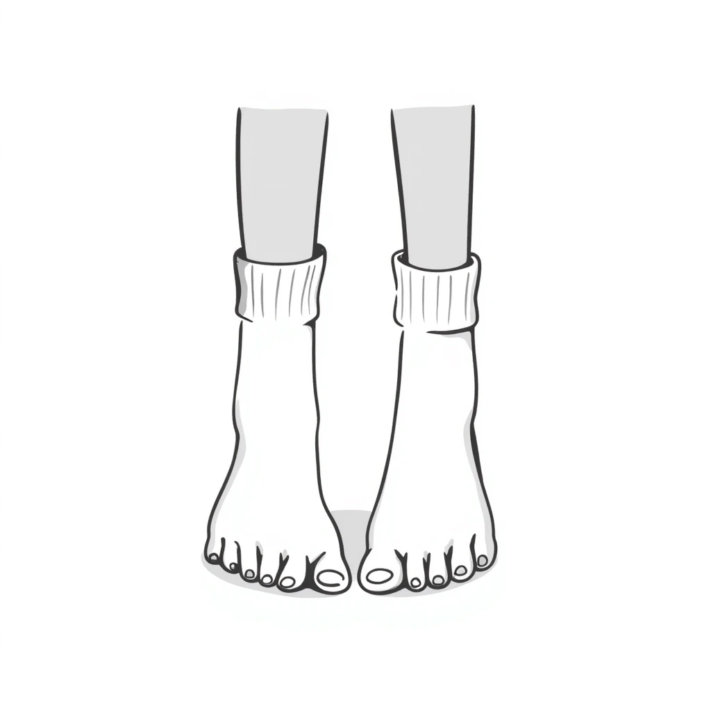 Asian girl feet emoji