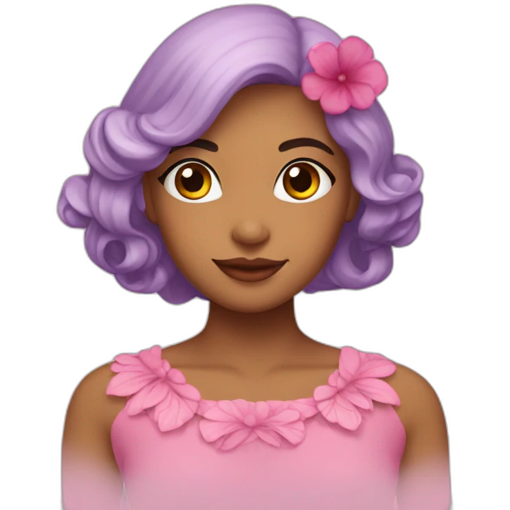 Flores lindas emoji