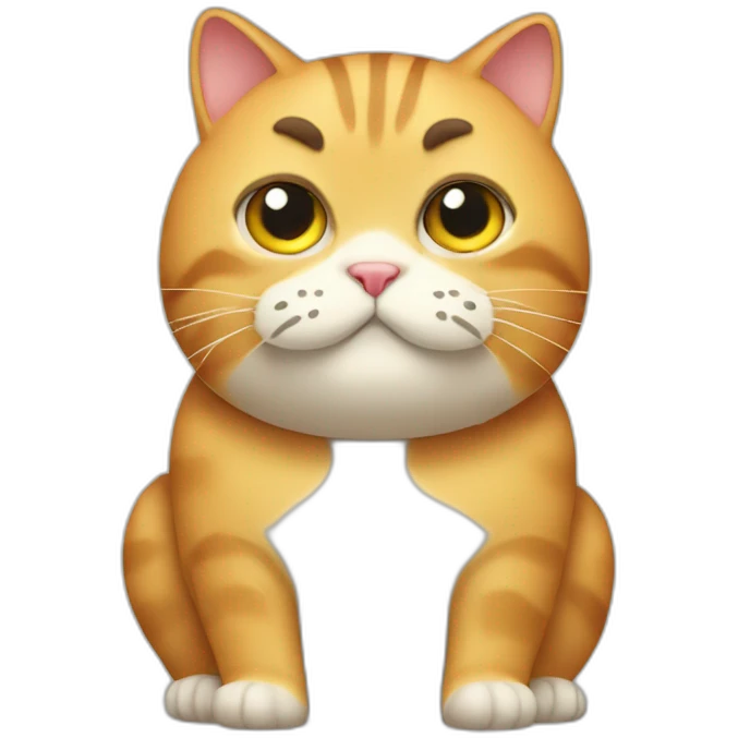 fat cat emoji