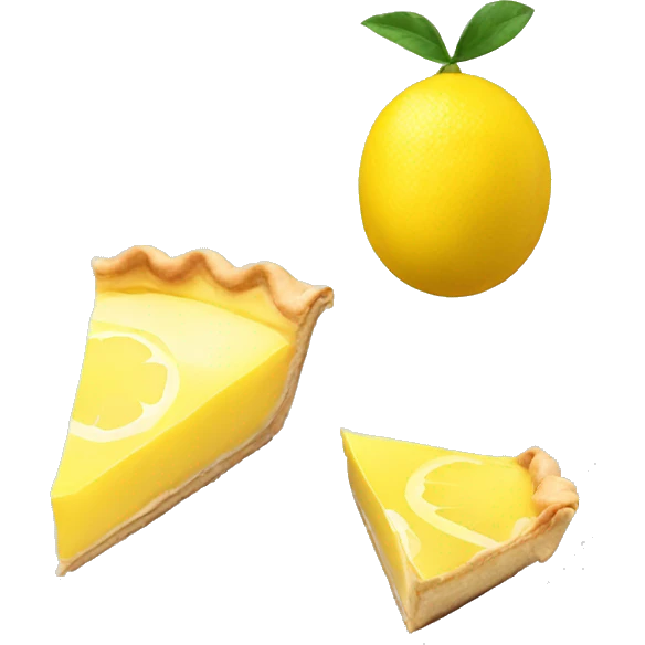 Lemon pie emoji