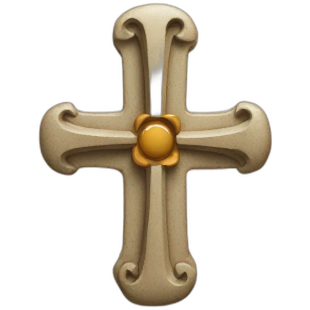 Croix gamé emoji