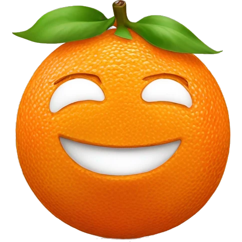 🍊 mandarin fruit emoji