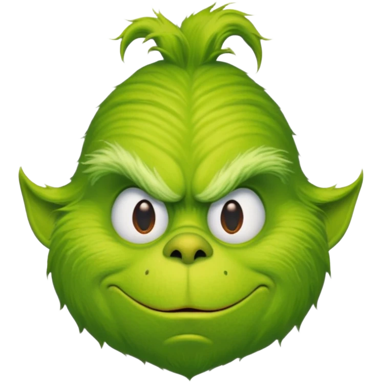 The grinch emoji