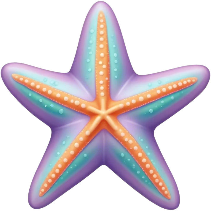 Pastel starfish  emoji