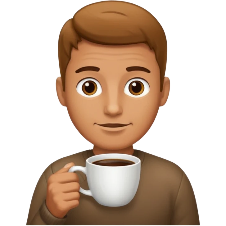 man People Holding Cup emoji