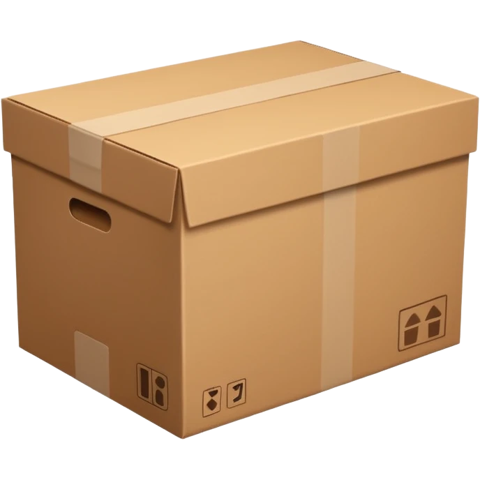 box normal package delivery emoji