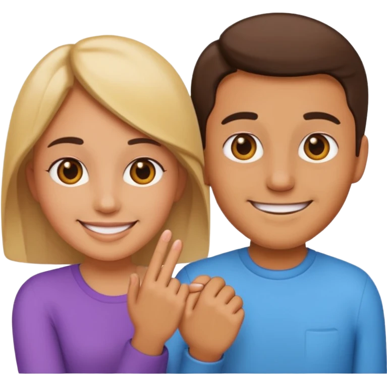 couple holding hands, emoji emoji