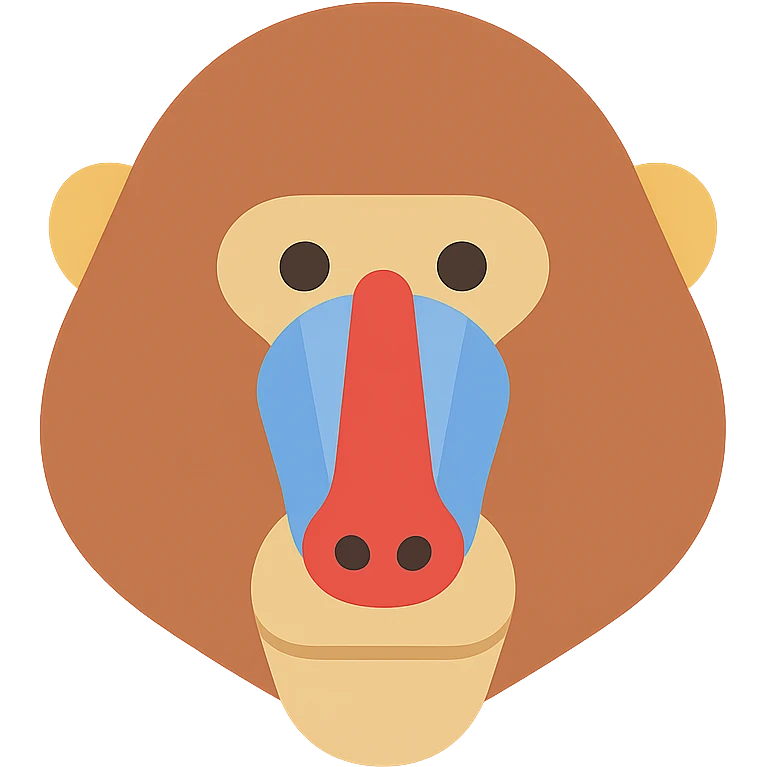 Baboon emoji