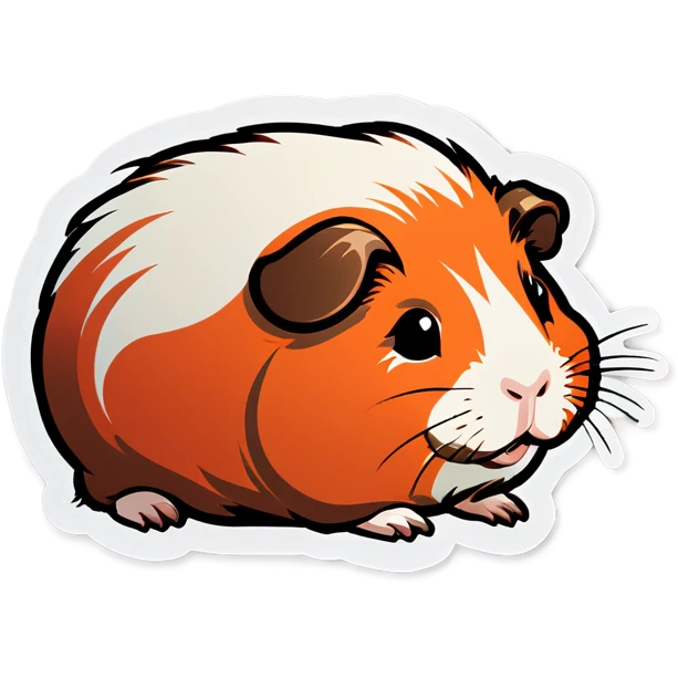 Guinea pig curl emoji