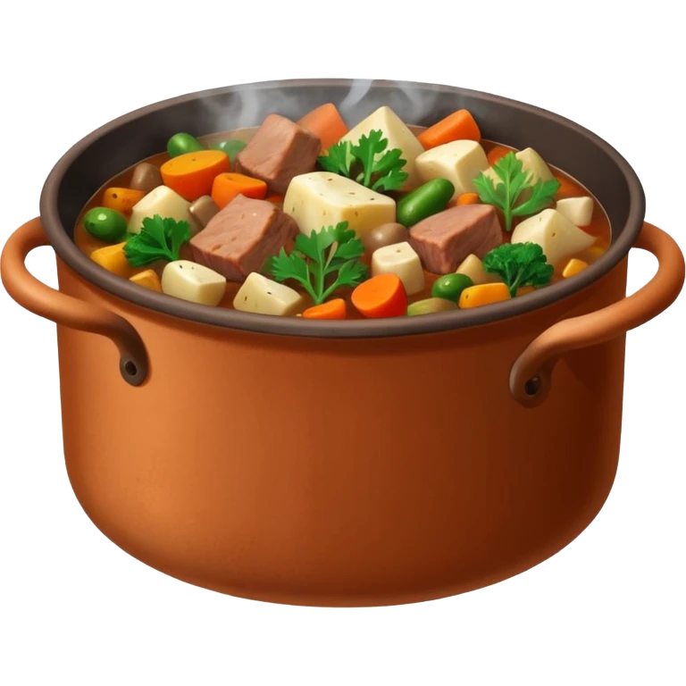 winter food in a nice pot  emoji