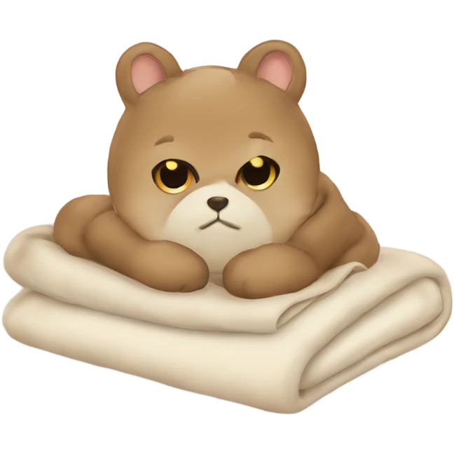 Cozy beige emojis, blankets, blankets, animals emoji