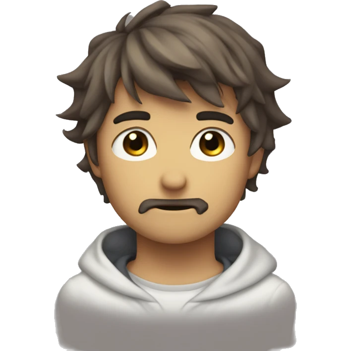 Neco-arc from fate as an sad emoji emoji