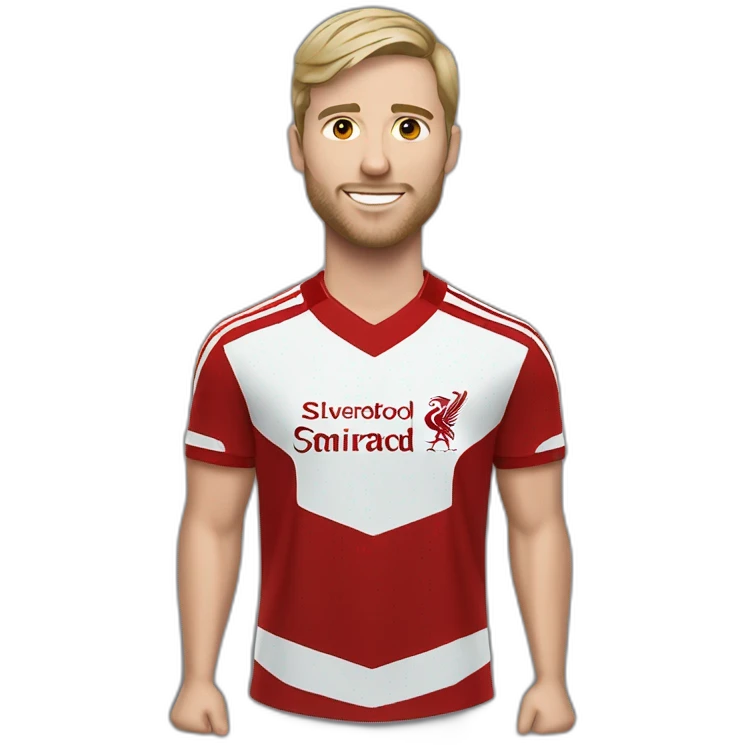 Liverpool footballplayer white man emoji