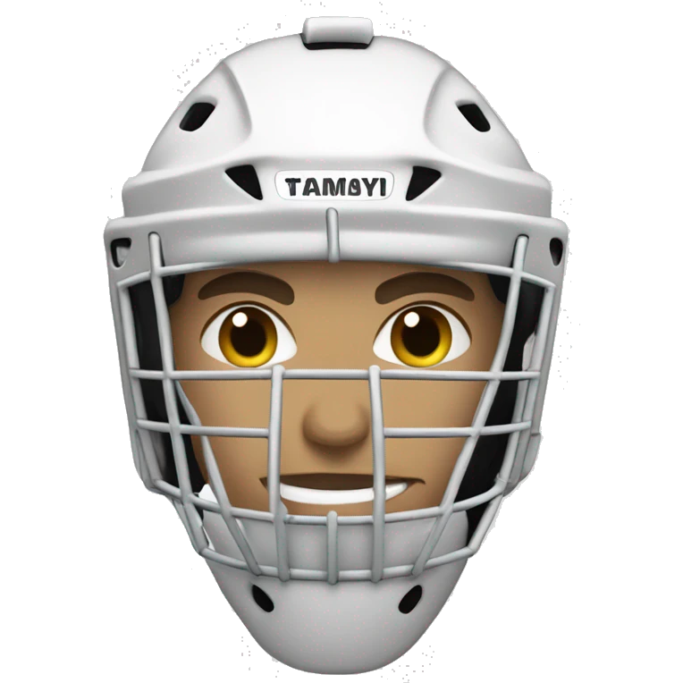 Hockey goalie emoji