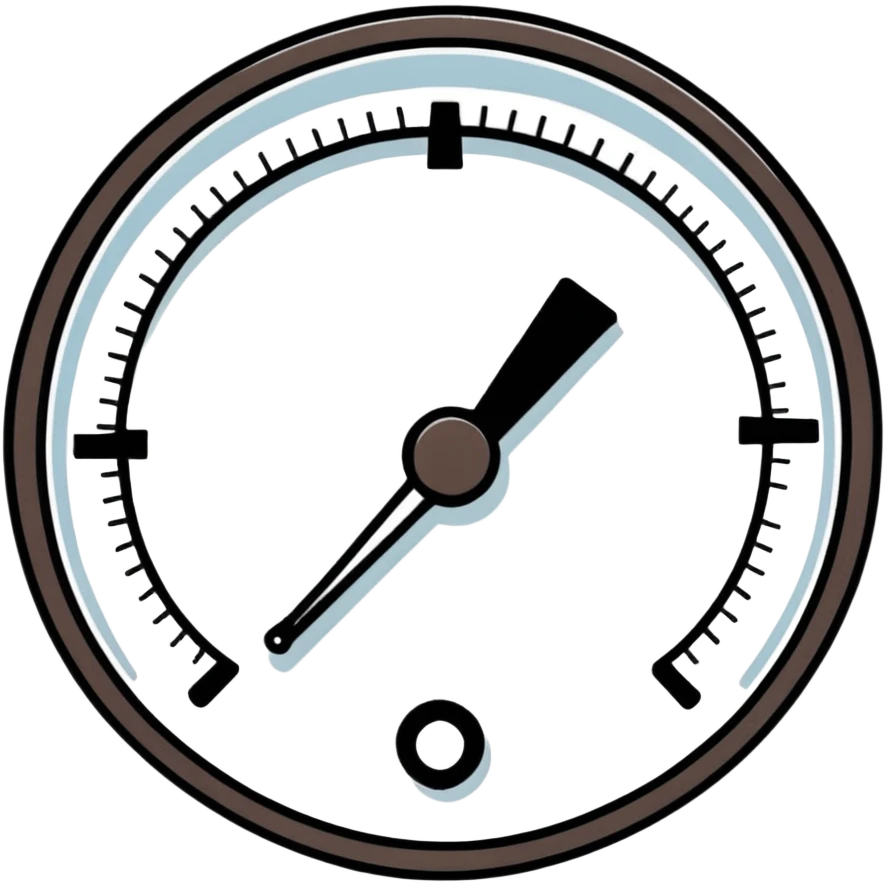 cracked pressure gauge emoji