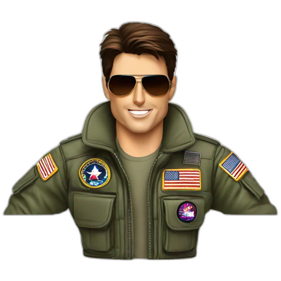top gun tom cruise emoji