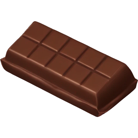 chocolate bar emoji