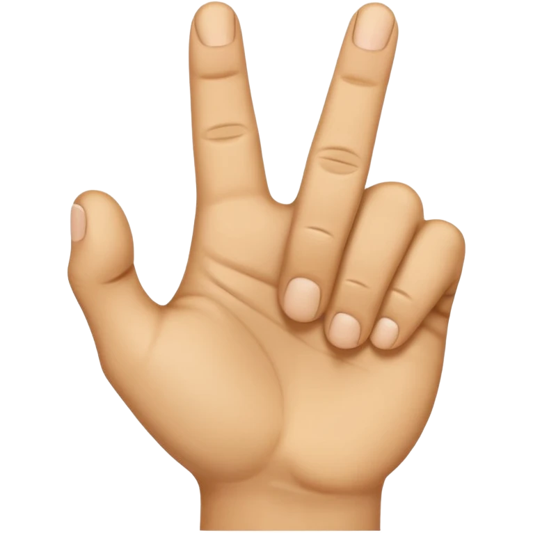 "A hand emoji gesture where the fist is closed, and the thumb is poking out between the index and middle fingers." 👊 emoji