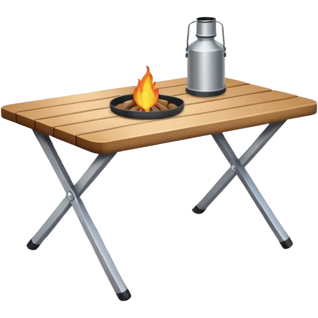 modernCamping Table emoji
