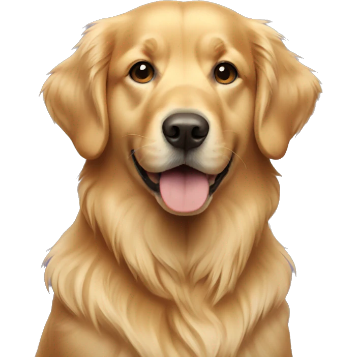 golden retriever emoji