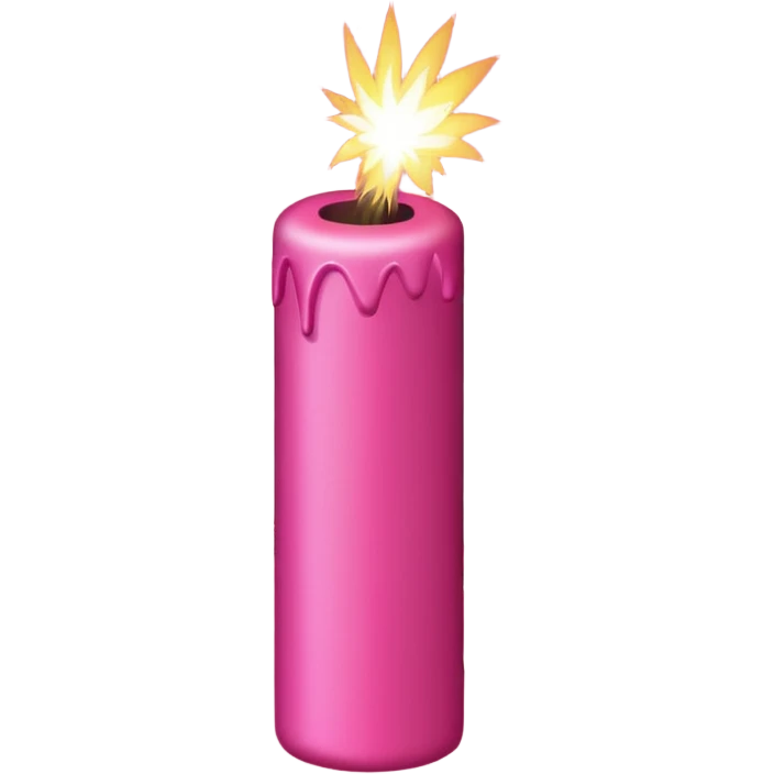 firecracker pinkl emoji