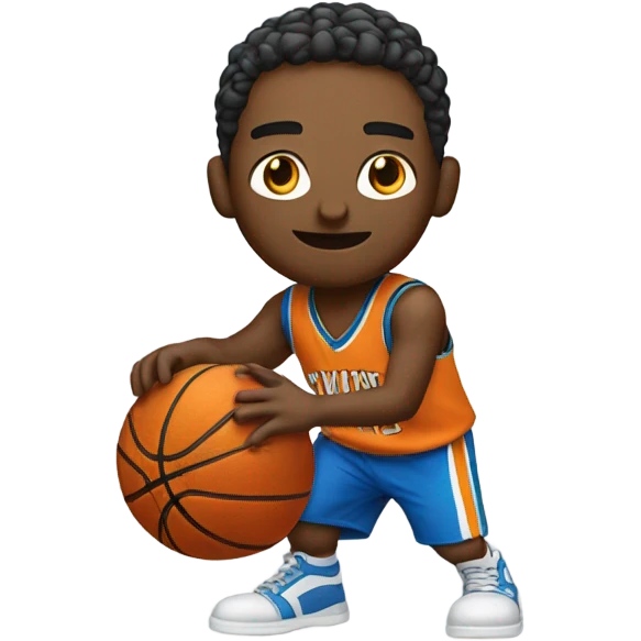 Sb shooting a basketball  emoji