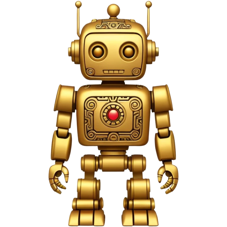 Aztec Robot  emoji